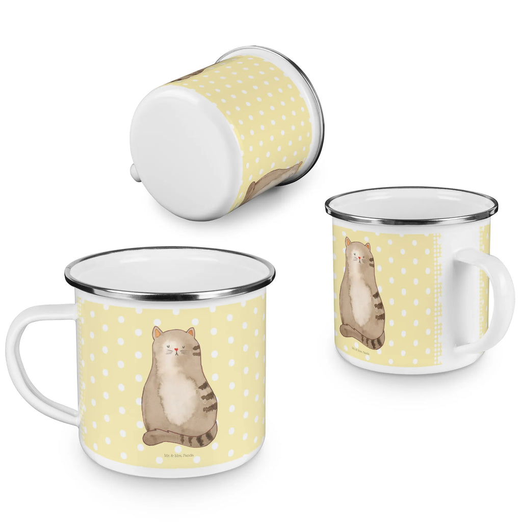 Camping Emaille Tasse Katze Sitzen Trinkbecher, wandertasse, emaillebecher, Emaille Becher, Pott, wanderbecher, Campingbecher, Tasse Emaille, Tasse, Metalltasse, Campingtasse, Becher, Emaille Tasse, Teetasse, becher emaille, Blechtasse, blechbecher, reisetasse, Teebecher, Reisebecher, Emailletasse, Kaffeebecher, Kaffeetasse, metallbecher, Katzensouvenirs, Katzenliebhaberprodukte, Katzenmotive, Katzenmotiv, Katzenfan, Katzendeko, Katze, Katzenfreund, Katzenliebhaber, Katzenprodukte, Katzenartikel, Katzenaccessoires, Katzenliebe, Cat, Mittelpunkt, Lebensinhalt, Haustier, Cats, Kater, Familie, Katzenbesitzerin, Katzen, Katzenhalter, Mietze, Liebe