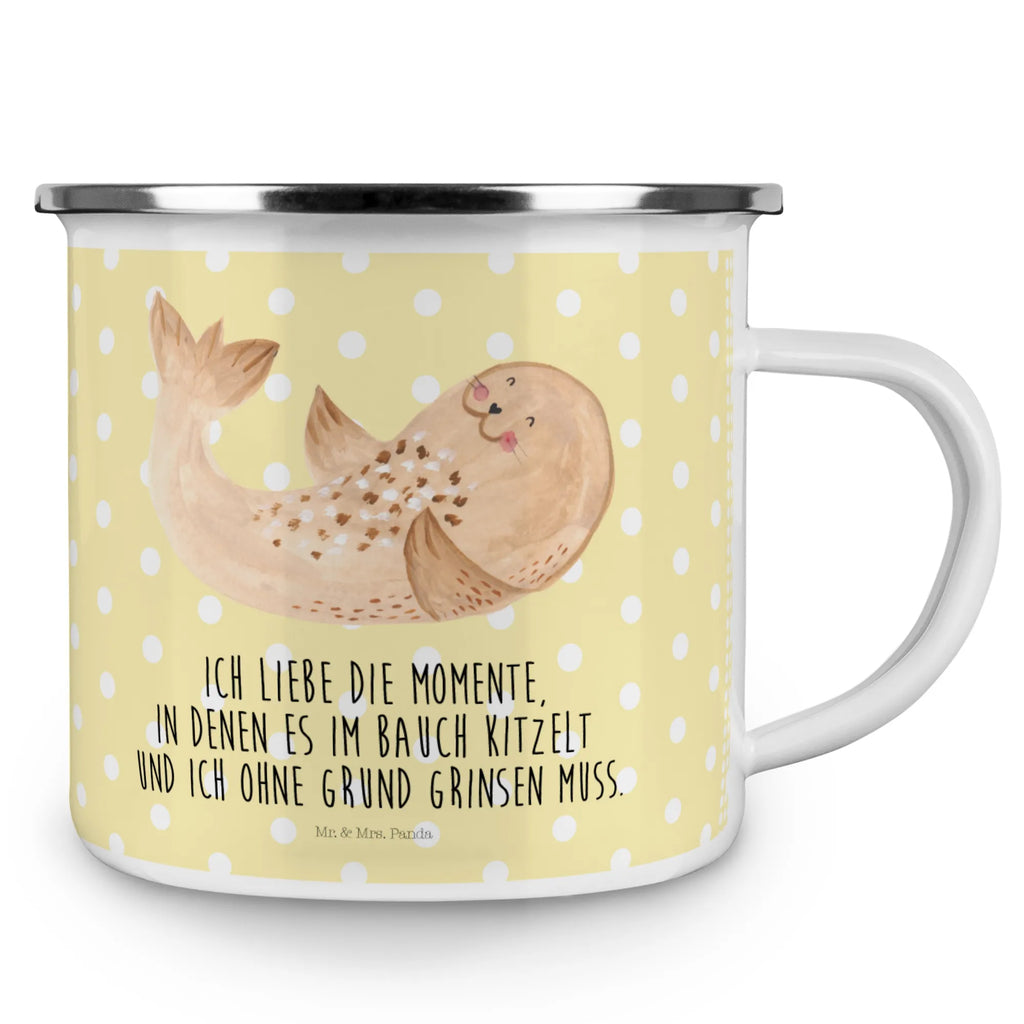 Enamel camping mug seal Lay steel mug for camping, camp coffee mug, travel mug, campfire mug, enamel mug, enamel camping cup, metal camping mug, metal cup, hiking mug, lightweight camping mug, bushcraft mug, outdoor cup, camping metal cup, camping mug, backpacking mug, adventure mug, camper mug, stainless steel drinking cup, tin coffee cup, enamel drinking mug, small animals, cute, funny, cute animal motives, hand drawn, small world, funny sayings, good mood, happy, gifts, gift ideas, special gifts, animal lover, card, Baltic Sea, joy, Seal, North Sea, laughter, sea animal, seal, beach, seals