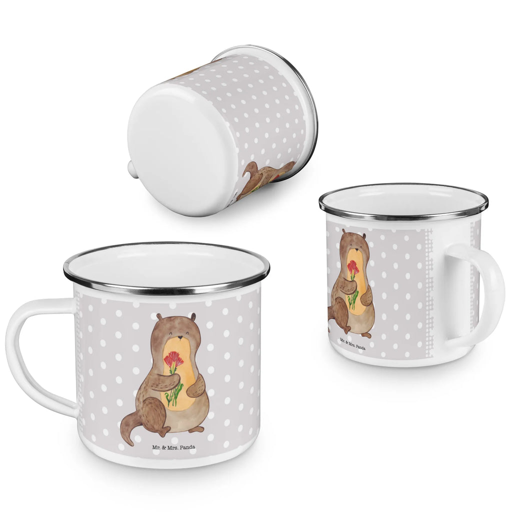 Enamel camping mug otter Bunch of flowers Metalltasse, Trinkbecher, blechbecher, becher emaille, Teetasse, Campingtasse, Emaille Tasse, Emaille Becher, Reisebecher, emaillebecher, Emailletasse, reisetasse, Teebecher, Kaffeetasse, wanderbecher, Tasse, wandertasse, Tasse Emaille, Kaffeebecher, Becher, Pott, metallbecher, Blechtasse, Campingbecher, Seeotter, Fischotter, Otter, Otter Seeotter See Otter