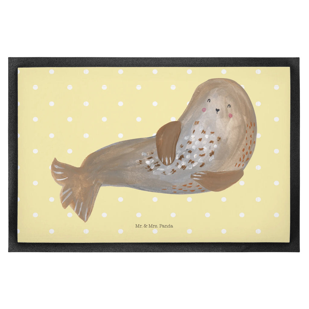 Doormat seal Laugh Eingangsteppich, Fussmatte, Schmutzmatte, Schmutzfangteppich, Schuhabstreifer, Eingangsmatte, Sauberlaufmatte, Schmutzfangmatte, flurmatte, schmutzfangmatten, matte haustür, türmatten, Türmatte, Fußmatten, hausmatte, fußmatte, außenmatte, Abtretmatte, Türvorleger, sauberlaufmatten, Haustürmatte, abstreifer, Abtreter, Fußabstreifer, Schmutzfänger, Fußabtreter, Gute Laune, Tiermotive, Lustige Sprüche, Tiere, Strand, Meerestier, Seehund, Robbe, Nordsee, Ostsee, Robben