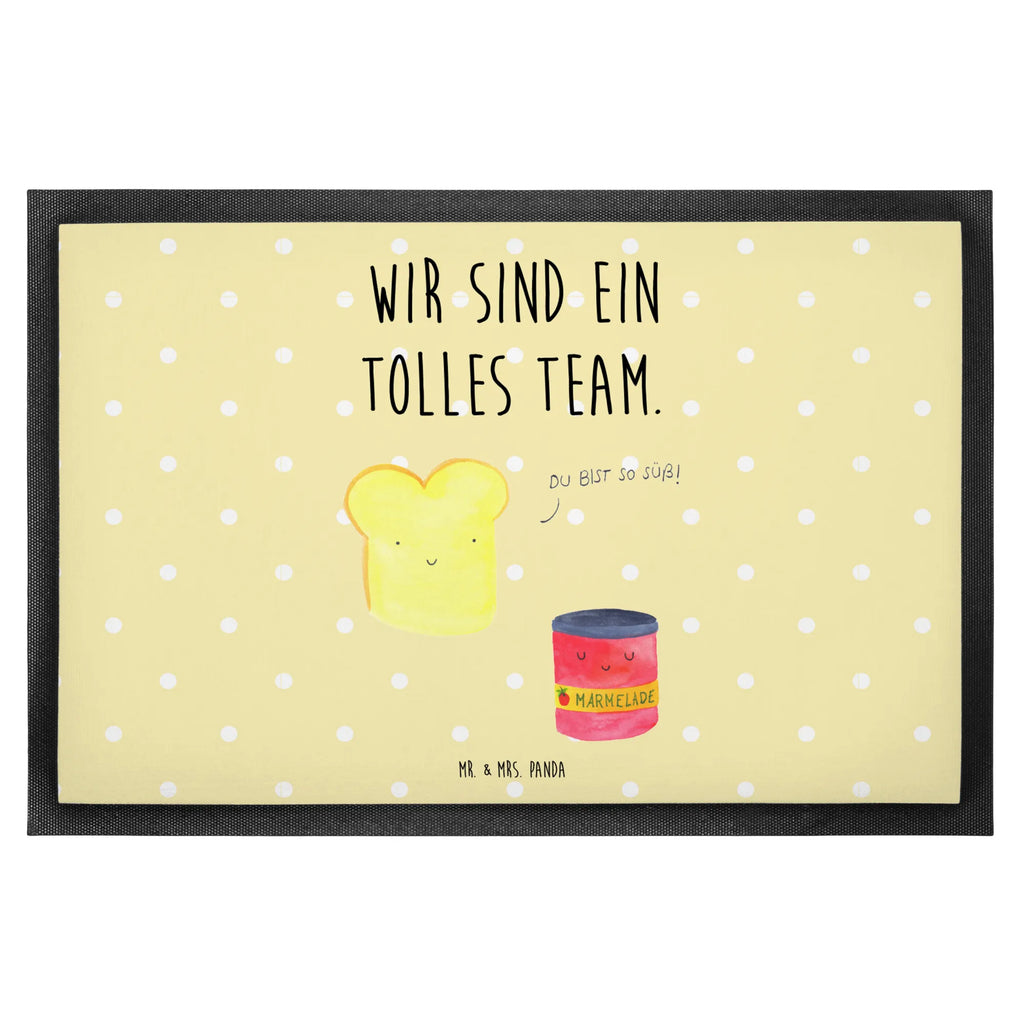 Fußmatte Toast & Marmelade Fußabstreifer außen, Sauberlaufmatte, Türmatte, Fußabtreter, Schmutzfangmatte waschbar, Fußmatte outdoor, Gummi Matte, Schmutzmatte, Fußabstreifer, Vorleger, Matte, Gummimatte, Fußmatten, Fußmatte waschbar, Fussmatten, Schmutzfangmatte, Eingangsteppich, Fussmatten online, Motivfußmatte, Fußmatte außen wetterfest, Schmutzfangteppich, Fußmatte innen, Fußabtreter außen, Türvorleger, Schmutzfänger, Haustürmatte, Fußmatte außen, Tiermotive, Gute Laune, lustige Sprüche, Tiere, süß, Dreamteam, Küche Deko, Toastbrot, Toast, Frühstück Einladung, Brot, Marmelade, süße Postkarte, Küche Spruch