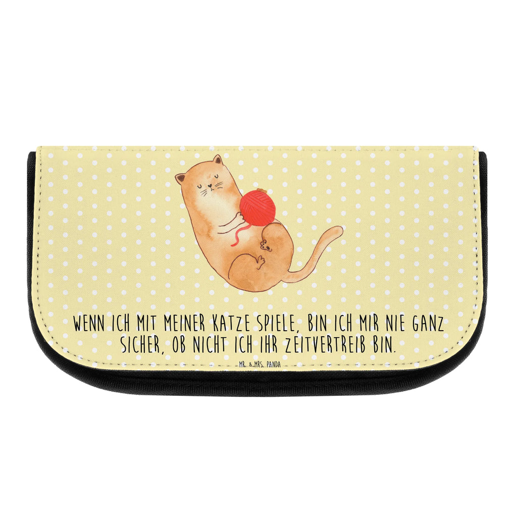 Cosmetics bag Cat Wool Beauty Bag, zubehörtasche, Kulturbeutel, bad tasche, Toilettentasche, Waschbeutel, kosmetiktäschchen, reise kosmetiktasche, beauty case, kosmetik beutel, beauty tasche, Make-Up Bag, Schminktasche, Schminktäschchen, Waschtasche, Necessaire, Beautybag, hygiene tasche, Kulturtasche, reiseschminktasche, Reisenecessaires, Kosmetiktasche, kulturtäschchen, Schminkbeutel, utensilientasche, Organizer Tasche, toilettenbeutel, kleines Täschchen, Katzenmotiv, Katzenfan, Katzendeko, Katzenfreund, Katzenliebhaber, Katzenprodukte, Katzenartikel, Katzenaccessoires, Katzensouvenirs, Katzenliebhaberprodukte, Katzenmotive, Katze, Spielen, Haustier, Kater, Wollknäuel, Wolle, Katzenhalter, Cat, Verspielt, Mietze, Katzenbesitzerin, Cats, Katzen, Spiel