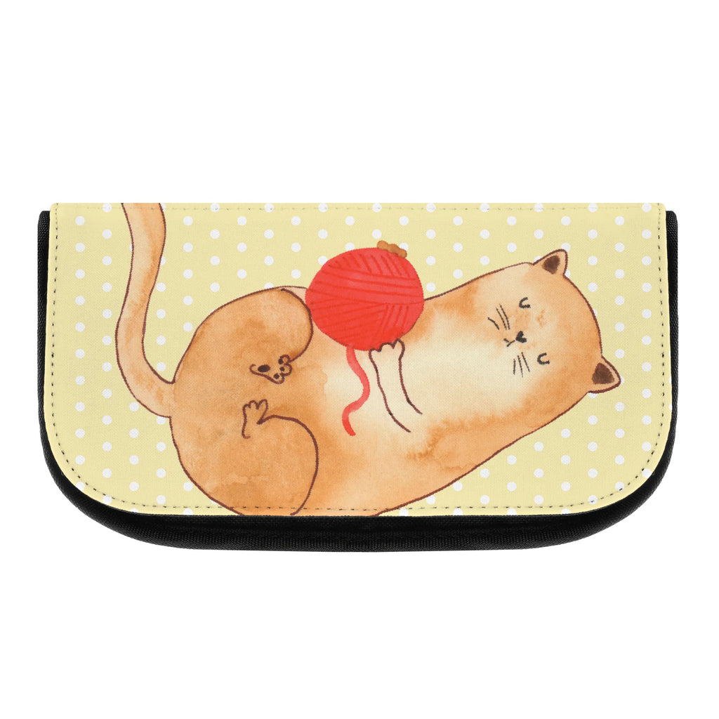 Cosmetics bag Cat Wool Beauty Bag, zubehörtasche, Kulturbeutel, bad tasche, Toilettentasche, Waschbeutel, kosmetiktäschchen, reise kosmetiktasche, beauty case, kosmetik beutel, beauty tasche, Make-Up Bag, Schminktasche, Schminktäschchen, Waschtasche, Necessaire, Beautybag, hygiene tasche, Kulturtasche, reiseschminktasche, Reisenecessaires, Kosmetiktasche, kulturtäschchen, Schminkbeutel, utensilientasche, Organizer Tasche, toilettenbeutel, kleines Täschchen, Katzenmotiv, Katzenfan, Katzendeko, Katzenfreund, Katzenliebhaber, Katzenprodukte, Katzenartikel, Katzenaccessoires, Katzensouvenirs, Katzenliebhaberprodukte, Katzenmotive, Katze, Spielen, Haustier, Kater, Wollknäuel, Wolle, Katzenhalter, Cat, Verspielt, Mietze, Katzenbesitzerin, Cats, Katzen, Spiel