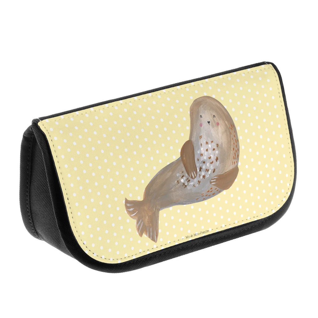 Kosmetyczka foka śmiech kulturtäschchen, reise kosmetiktasche, toilettenbeutel, Kulturbeutel, bad tasche, kleines Täschchen, Waschbeutel, utensilientasche, Schminktäschchen, Beauty Bag, beauty tasche, beauty case, kosmetiktäschchen, zubehörtasche, Make-Up Bag, Schminkbeutel, reiseschminktasche, Kulturtasche, Waschtasche, Kosmetiktasche, Schminktasche, Beautybag, Reisenecessaires, Organizer Tasche, Necessaire, hygiene tasche, Toilettentasche, kosmetik beutel, Tiermotive, Gute Laune, Lustige Sprüche, Tiere, Robbe, Ostsee, Seehund, Strand, Meerestier, Nordsee, Robben