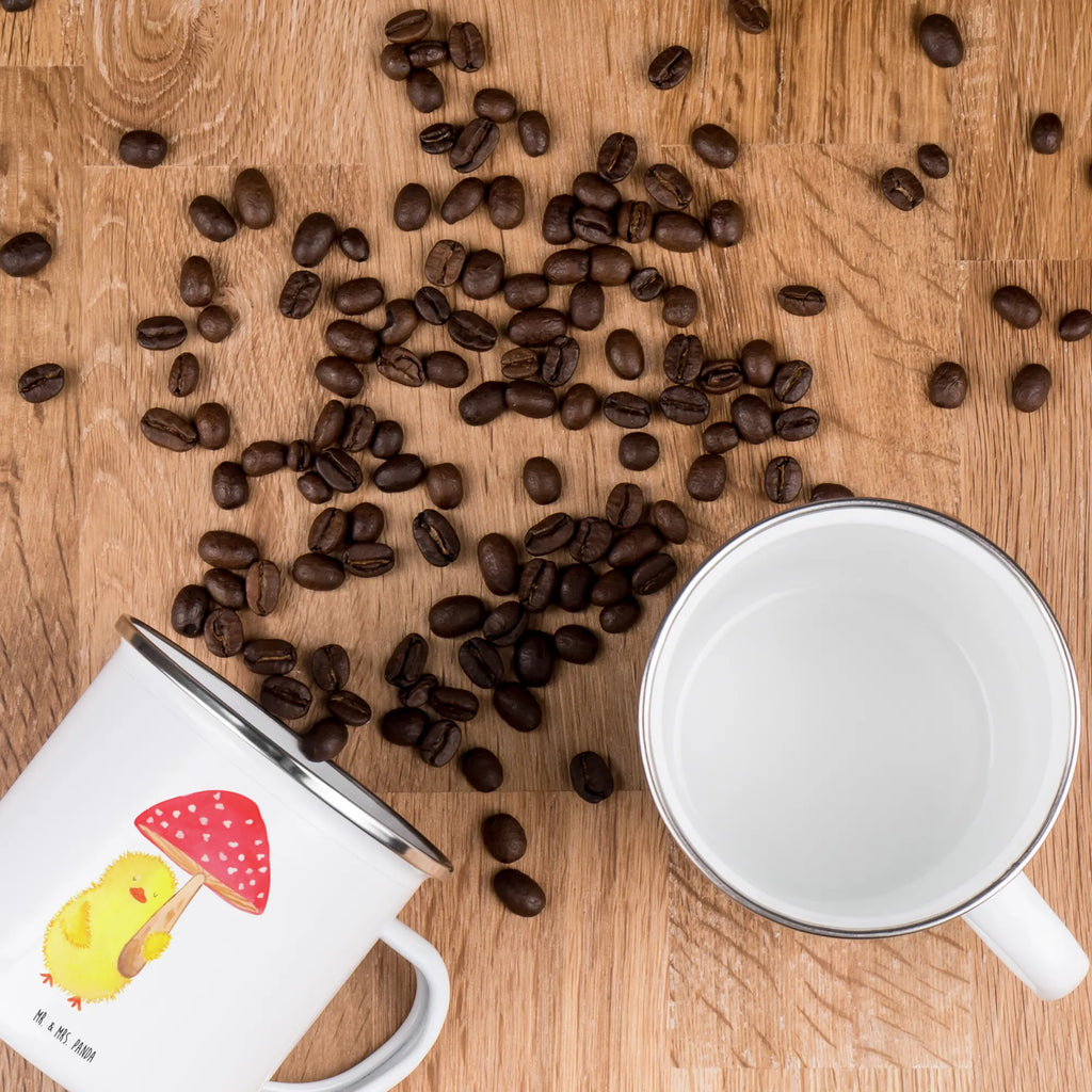 Enamel camping mug chick toadstool enamel camping cup, steel mug for camping, campfire mug, enamel drinking mug, camper mug, hiking mug, camping mug, tin coffee cup, backpacking mug, stainless steel drinking cup, lightweight camping mug, outdoor cup, camping metal cup, camp coffee mug, travel mug, metal cup, metal camping mug, enamel mug, bushcraft mug, adventure mug, Easter, Easter bunny, Toadstool, Happy Easter, Chicks, Easter greetings, Lucky