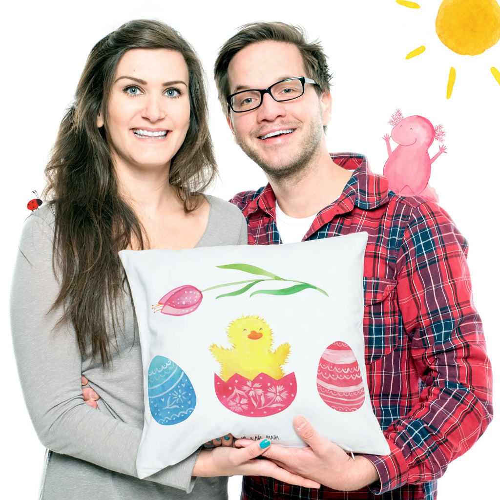 Cushion chick Hatch soft, couch, 40 x 40, pillow case, sofa, cushion, 40x40, bedroom, fluffy, pillows, pad, settee, bed, Pillow, Easter, Easter bunny, Easter egg, happy Easter, Easter greetings, egg, spring fever, best wishes, Easter eggs, joy, greetings, Chicks