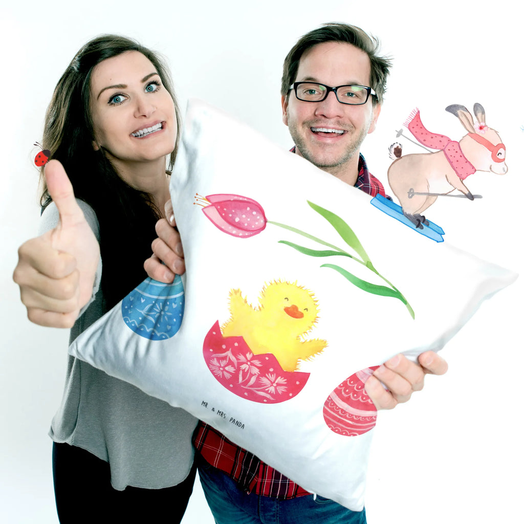 Cushion chick Hatch soft, couch, 40 x 40, pillow case, sofa, cushion, 40x40, bedroom, fluffy, pillows, pad, settee, bed, Pillow, Easter, Easter bunny, Easter egg, happy Easter, Easter greetings, egg, spring fever, best wishes, Easter eggs, joy, greetings, Chicks