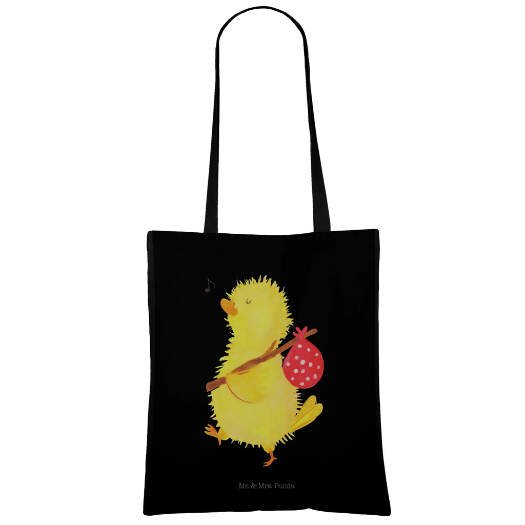Tote bag chick wander Carrier bag, bag, cloth bag, jute bag, shopper, cotton bag, shopping bag, shoulder bag, pouch, Easter, Easter bunny, chick, Easter egg, Easter eggs, nonsense, globetrotters, egg, love, backpacker, time, spring fever, miracles, Easter greetings, happy Easter, greetings, time management, travelling, joy