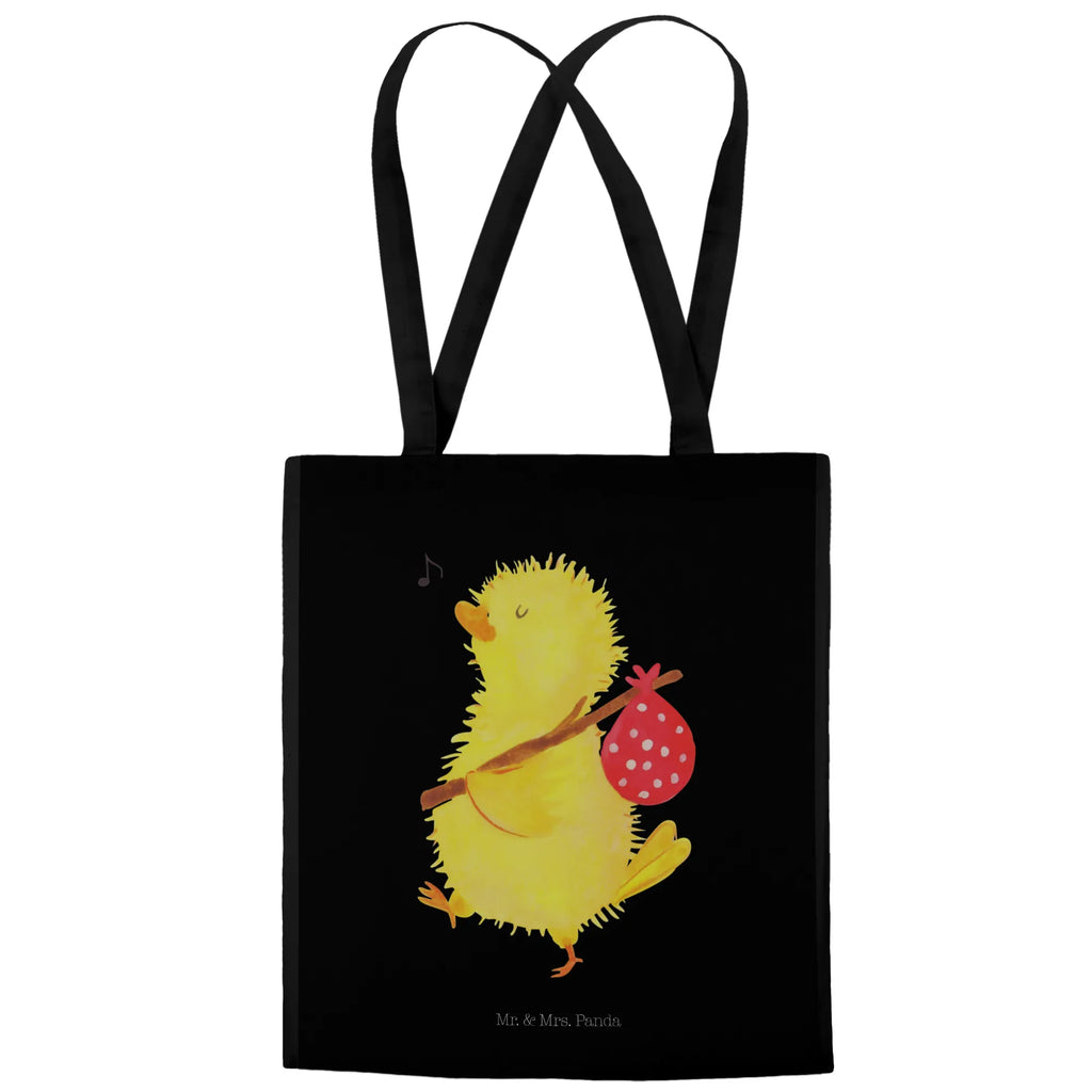 Tote bag chick wander Carrier bag, bag, cloth bag, jute bag, shopper, cotton bag, shopping bag, shoulder bag, pouch, Easter, Easter bunny, chick, Easter egg, Easter eggs, nonsense, globetrotters, egg, love, backpacker, time, spring fever, miracles, Easter greetings, happy Easter, greetings, time management, travelling, joy