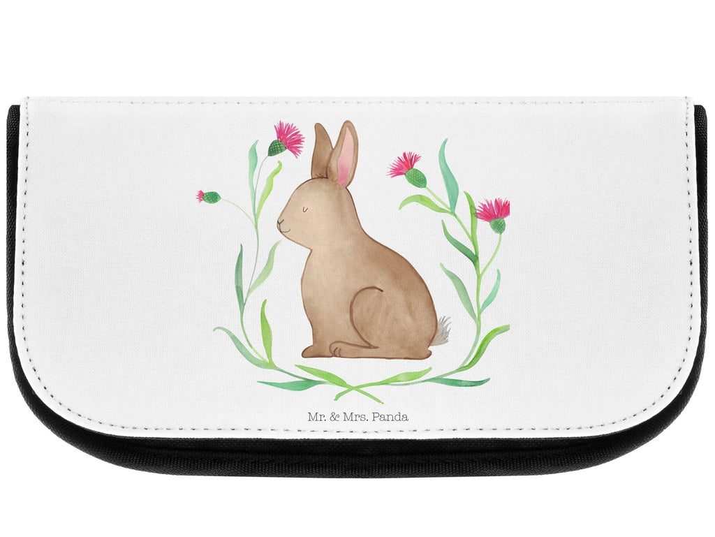 Cosmetics bag Hare Sit Cosmetic bag, Make-up bag, Toilet bag, Sludge bag, Bag, Mudflap case, Wallet, Cosmetics, Easter, Easter bunny, Rabbit, Easter flower, Love, Hare, Happy Easter, Greetings, Easter greetings