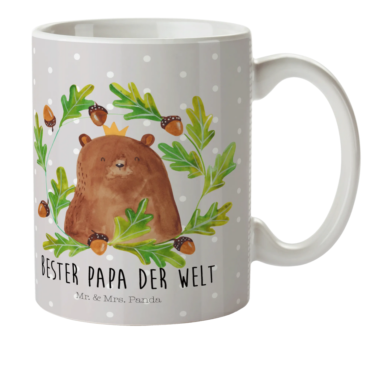 Child's mug bear king