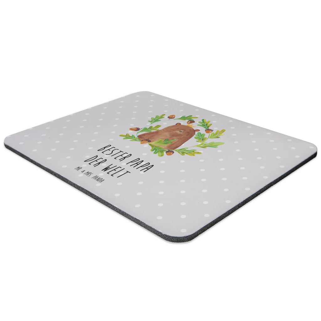 Mouse mat bear king Print, saying, Study, Motif, fun, PC, Work, Mouse Pad, Gift, mousepad, Mouse, Student, Office, Pad, bear, teddy, teddy bear, cuddly toy, best daddy, Daddy Bear, world best daddy, Daddy, Dad, Bear, Father's Day, Father