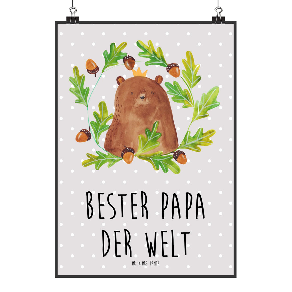 Poster Bär König grafikposter, wanddeko, Deko Bild, Posterdruck, Bild, drucke, Deko Poster, Wandposter, wanddruck, kunstdruck poster, Mr. & Mrs. Panda Poster, Wanddekoration, Wandbild, Wandschmuck, typografie poster, Design Poster, Kunstdruck, kunstposter, Designposter, wandkunst, Poster, Wanddeko Bild, Panda Poster, Plakat, Teddy, Bär, Teddybär, Dad, Daddy, Papa, Papa Bär, Vater, Weltbester Papa, Papi, Bester Papa, Vatertag, Bester Vater