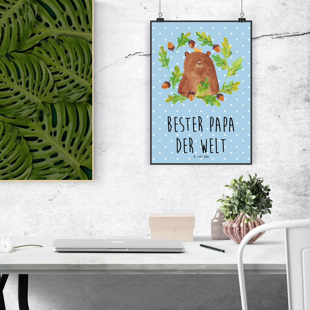 Poster Bär König grafikposter, wanddeko, Deko Bild, Posterdruck, Bild, drucke, Deko Poster, Wandposter, wanddruck, kunstdruck poster, Mr. & Mrs. Panda Poster, Wanddekoration, Wandbild, Wandschmuck, typografie poster, Design Poster, Kunstdruck, kunstposter, Designposter, wandkunst, Poster, Wanddeko Bild, Panda Poster, Plakat, Teddy, Bär, Teddybär, Dad, Daddy, Papa, Papa Bär, Vater, Weltbester Papa, Papi, Bester Papa, Vatertag, Bester Vater