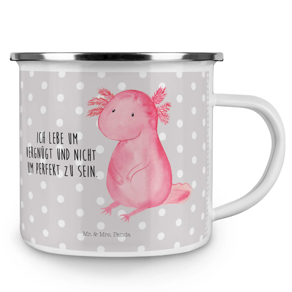Camping Emaille Tasse Axolotl null Campingtasse, Emailletasse, Kaffeebecher, Kaffeetasse, Teetasse, Emaille Becher, Emaille Tasse, wandertasse, wanderbecher, Pott, reisetasse, Campingbecher, Reisebecher, Tasse Emaille, Metalltasse, Blechtasse, Tasse, Teebecher, blechbecher, metallbecher, Trinkbecher, becher emaille, emaillebecher, Becher, Molch, Axolotl, Zufrieden, Fröhlich, Lebensweisheit, Vergnügt, Liebe, Lebensstil, Axolot, Weisheit, Freundin
