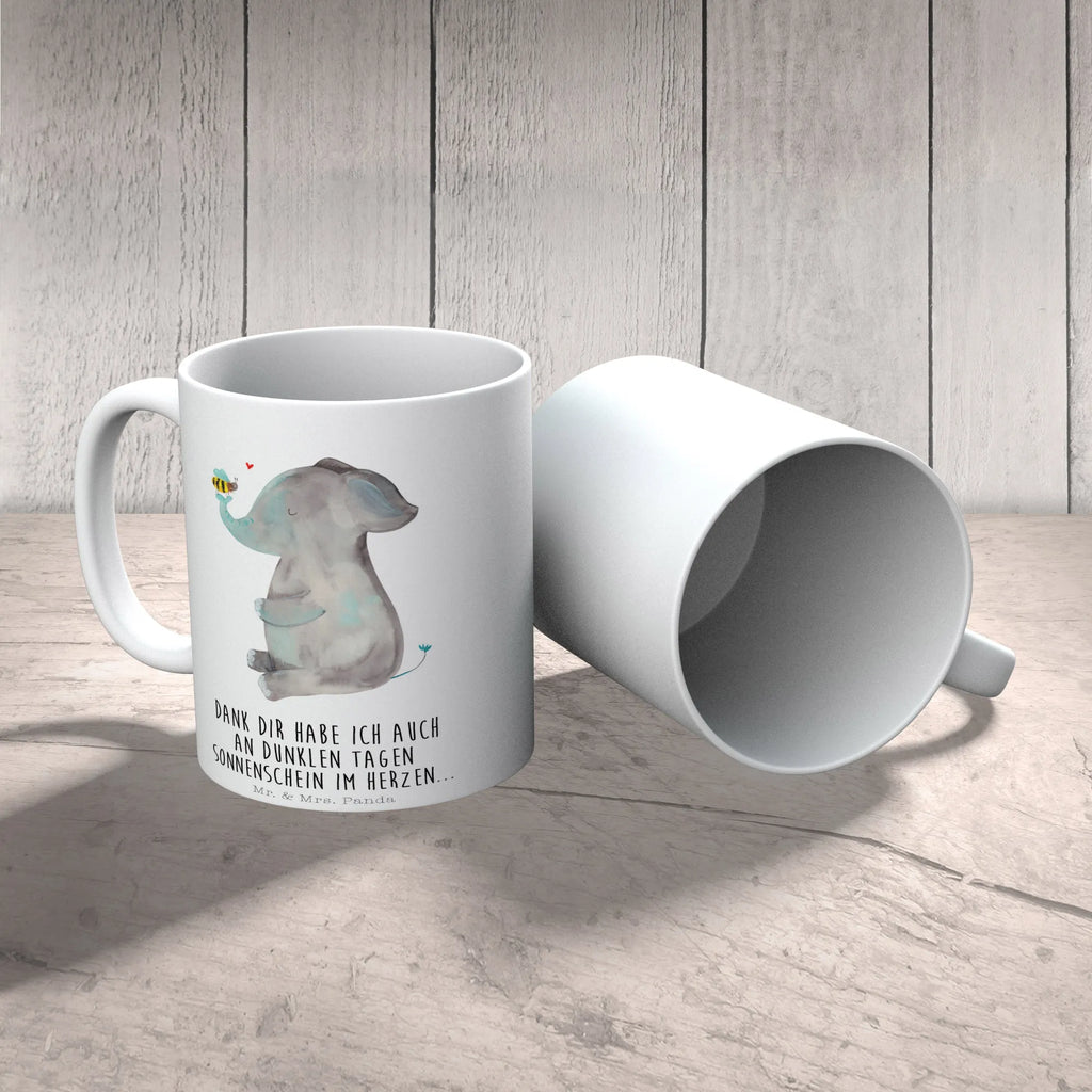 Tasse Elefant Biene Porzellantasse, Bürotasse, Keramiktasse, Tasse, Kaffeetasse, Geschenktasse, Tasse mit Zitaten, Teetasse, Tasse mit Motiven, Tiermotive, Gute Laune, lustige Sprüche, Tiere, Jahrestag, Liebesgeschenk, Liebesbeweis, Elefant, Biene, Heiratsantrag, Hochzeitsgeschenk, Liebe, Liebesspruch