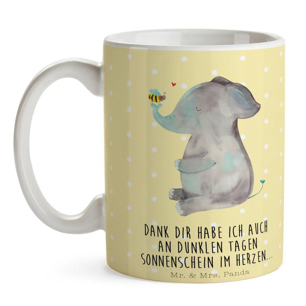 Tasse Elefant Biene Porzellantasse, Bürotasse, Keramiktasse, Tasse, Kaffeetasse, Geschenktasse, Tasse mit Zitaten, Teetasse, Tasse mit Motiven, Tiermotive, Gute Laune, lustige Sprüche, Tiere, Jahrestag, Liebesgeschenk, Liebesbeweis, Elefant, Biene, Heiratsantrag, Hochzeitsgeschenk, Liebe, Liebesspruch