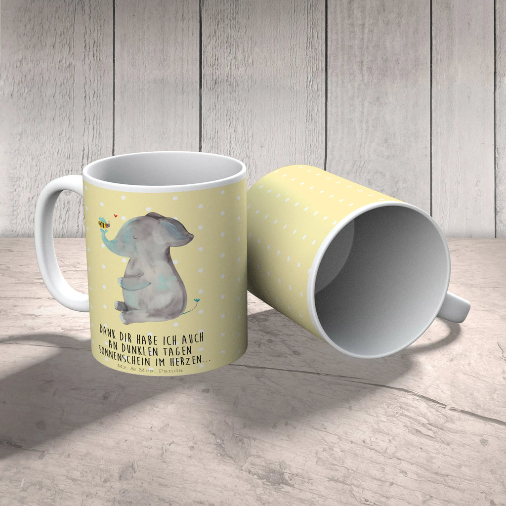 Tasse Elefant Biene Porzellantasse, Bürotasse, Keramiktasse, Tasse, Kaffeetasse, Geschenktasse, Tasse mit Zitaten, Teetasse, Tasse mit Motiven, Tiermotive, Gute Laune, lustige Sprüche, Tiere, Jahrestag, Liebesgeschenk, Liebesbeweis, Elefant, Biene, Heiratsantrag, Hochzeitsgeschenk, Liebe, Liebesspruch