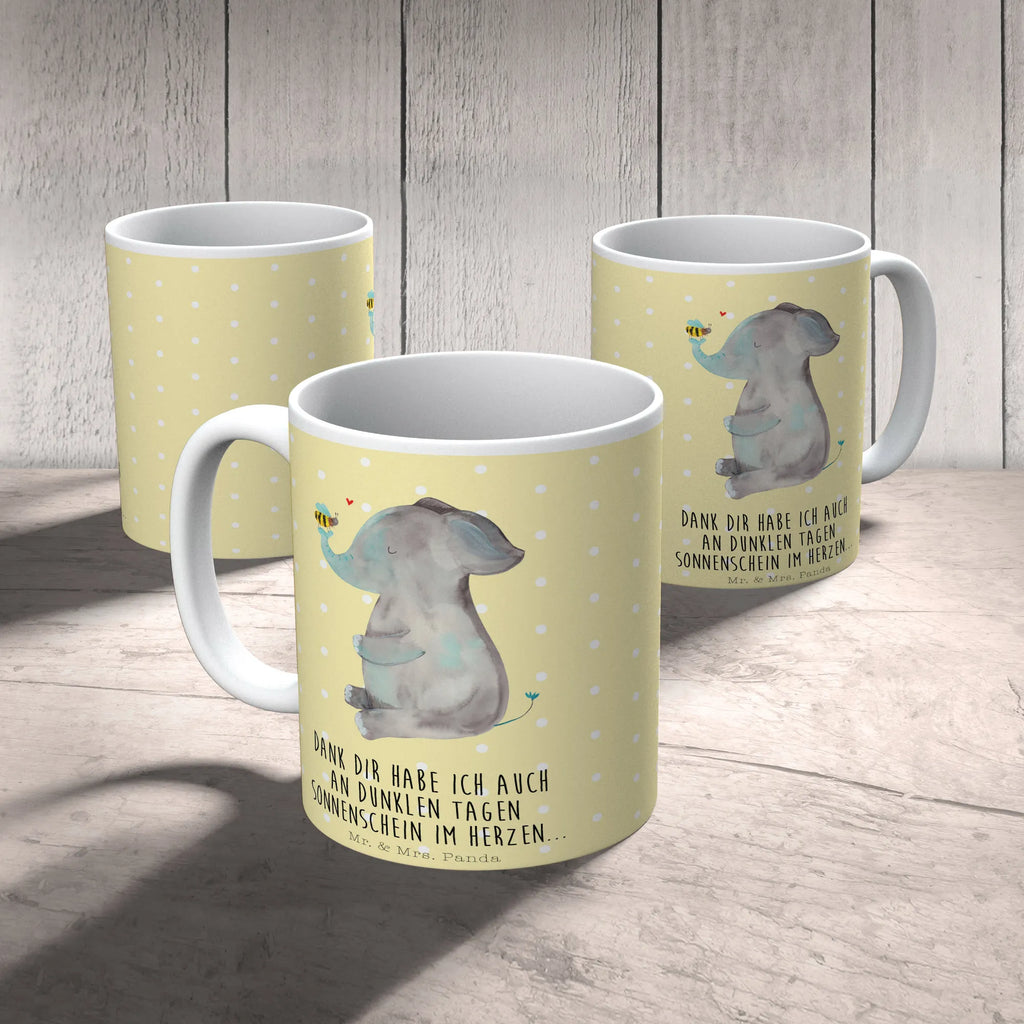 Tasse Elefant Biene Porzellantasse, Bürotasse, Keramiktasse, Tasse, Kaffeetasse, Geschenktasse, Tasse mit Zitaten, Teetasse, Tasse mit Motiven, Tiermotive, Gute Laune, lustige Sprüche, Tiere, Jahrestag, Liebesgeschenk, Liebesbeweis, Elefant, Biene, Heiratsantrag, Hochzeitsgeschenk, Liebe, Liebesspruch