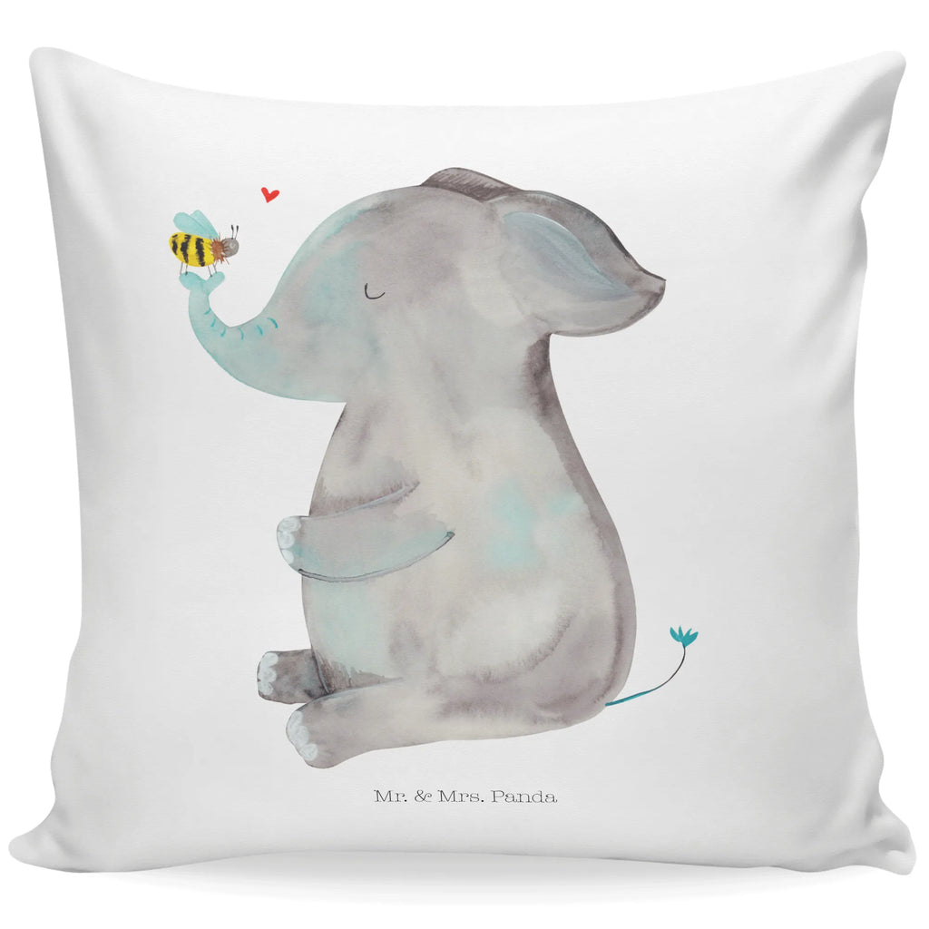 40x40 poduszka słoń pszczoła Motywy zwierzęce, dobra energia, zabawne powiedzonka, zwierzęta