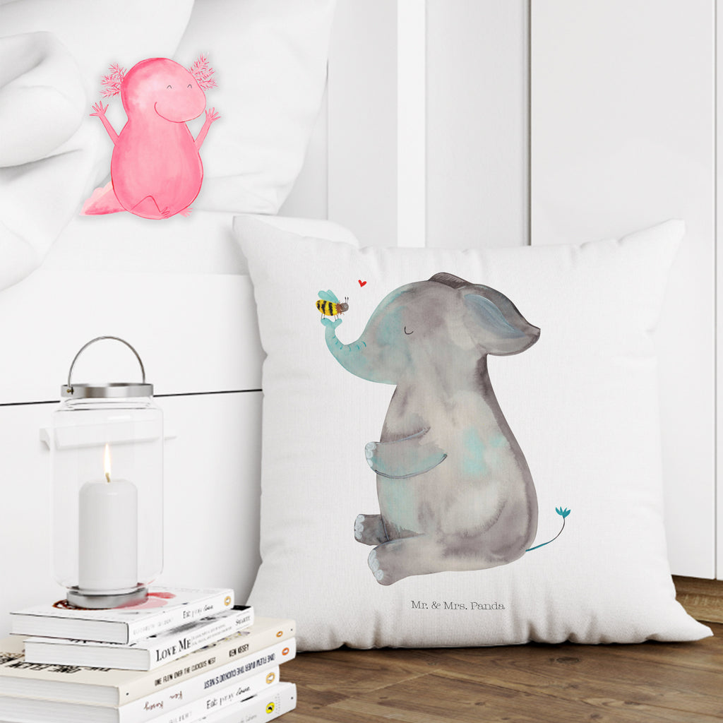 40x40 poduszka słoń pszczoła Motywy zwierzęce, dobra energia, zabawne powiedzonka, zwierzęta