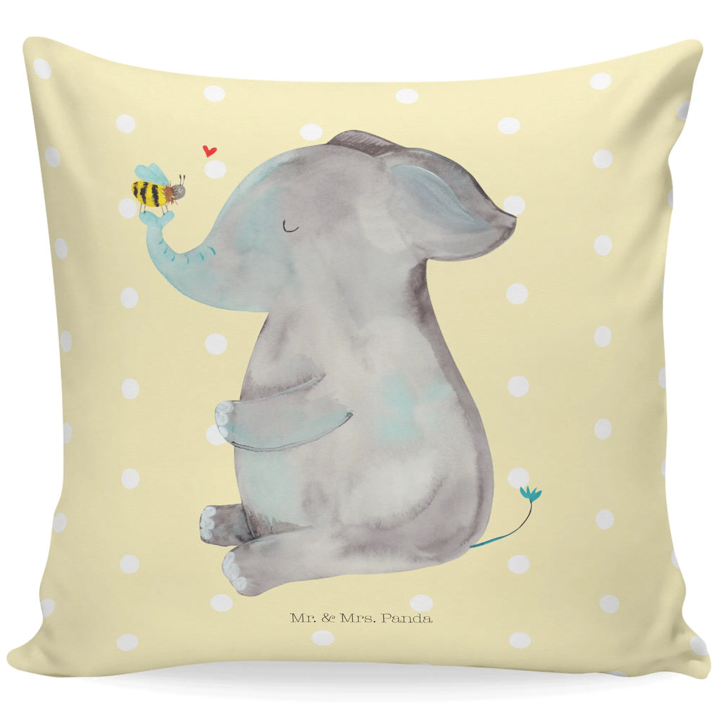 40x40 poduszka słoń pszczoła Motywy zwierzęce, dobra energia, zabawne powiedzonka, zwierzęta