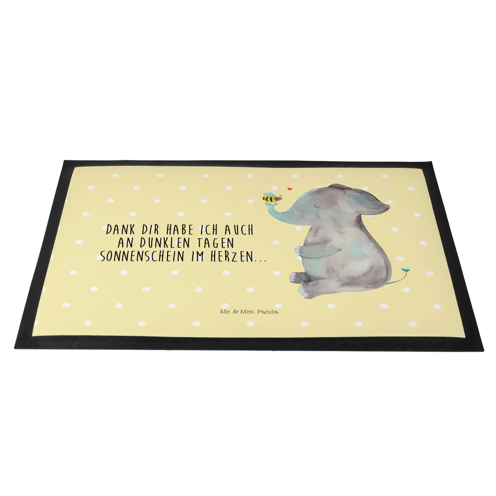Doormat elephant bee small animals, cute, funny, cute animal motives, hand drawn, small world, funny sayings, good mood, happy, gifts, gift ideas, special gifts, animal lover, card, elephant, proof of love, love gift, love, anniversary, marriage proposal, bee, love saying, wedding gift