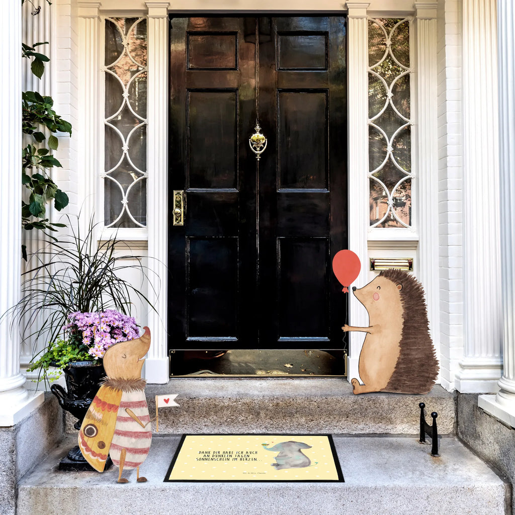 Doormat elephant bee small animals, cute, funny, cute animal motives, hand drawn, small world, funny sayings, good mood, happy, gifts, gift ideas, special gifts, animal lover, card, elephant, proof of love, love gift, love, anniversary, marriage proposal, bee, love saying, wedding gift