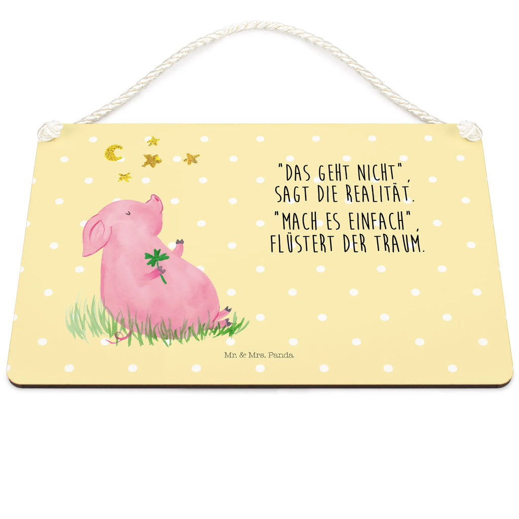 Decorative sign Pig Luck small animals, cute, funny, cute animal motives, hand drawn, small world, funny sayings, good mood, happy, gifts, gift ideas, special gifts, animal lover, card, piglet, motivation, asterisks, stars, dreams, lucky charm, Lucky bastard. Luck, goals, pig