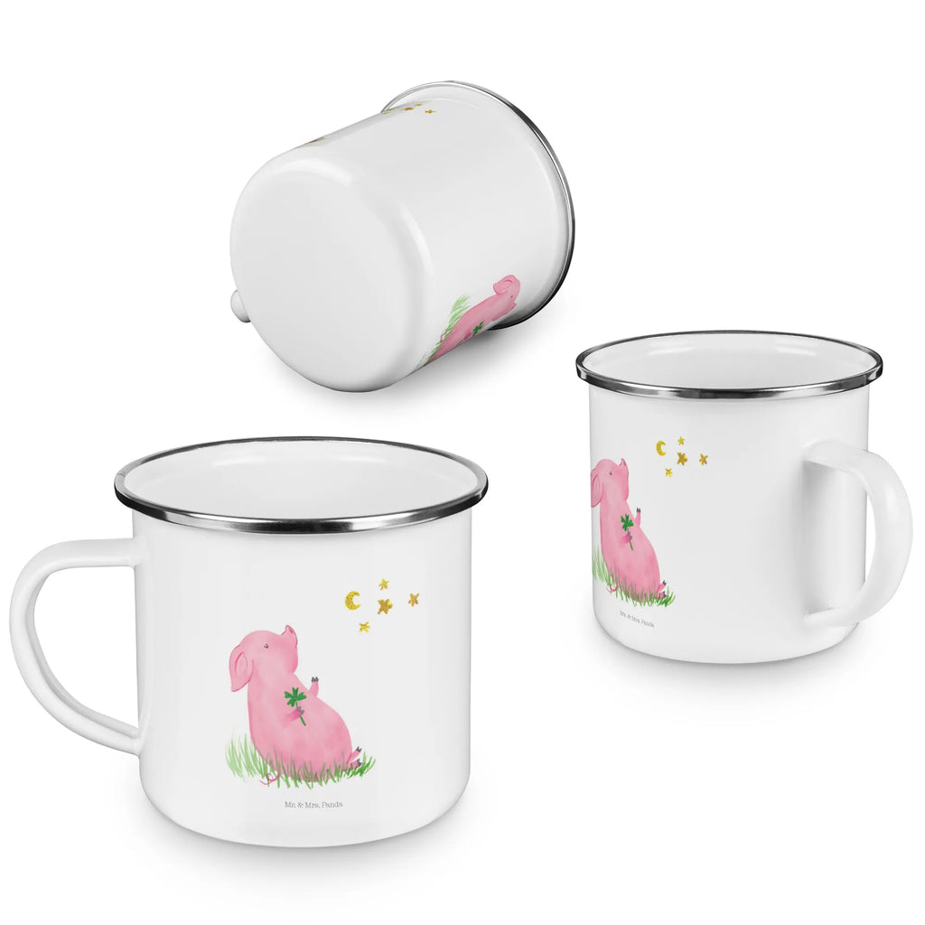 Kempingowy kubek emaliowany świnia Szczęście Kaffeetasse, wanderbecher, Campingtasse, Blechtasse, Teebecher, Emaille Tasse, Emailletasse, becher emaille, blechbecher, Tasse Emaille, Becher, Trinkbecher, Metalltasse, Kaffeebecher, emaillebecher, wandertasse, Tasse, metallbecher, Campingbecher, Teetasse, Pott, reisetasse, Emaille Becher, Reisebecher, Tiere, Tiermotive, Gute Laune, Lustige Sprüche, Motivation, Schwein, Schweinchen, Sernchen, Glücksbringer, Träume, Ziele, Sterne, Glücksschwein. Glück