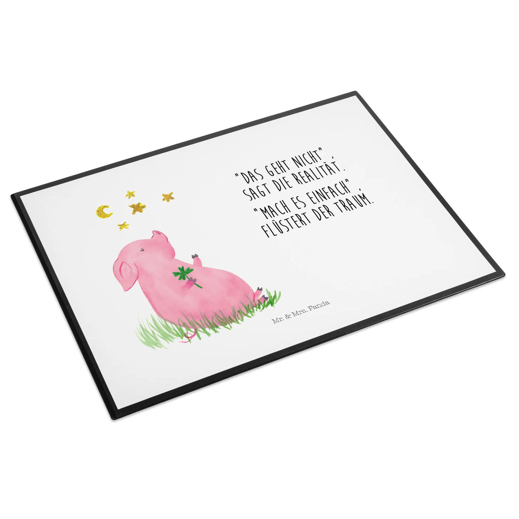 Schreibtischunterlage Schwein Glück Bürobedarf, Schreibwaren, Schreibtisch Unterlagen, Büroartikel, Schreibtischauflage, Schreibtischunterlage Groß, Schreibunterlage, Tiermotive, Gute Laune, lustige Sprüche, Tiere, Motivation, Sterne, Ziele, Träume, Schwein, Sernchen, Schweinchen, Glücksbringer, Glücksschwein. Glück