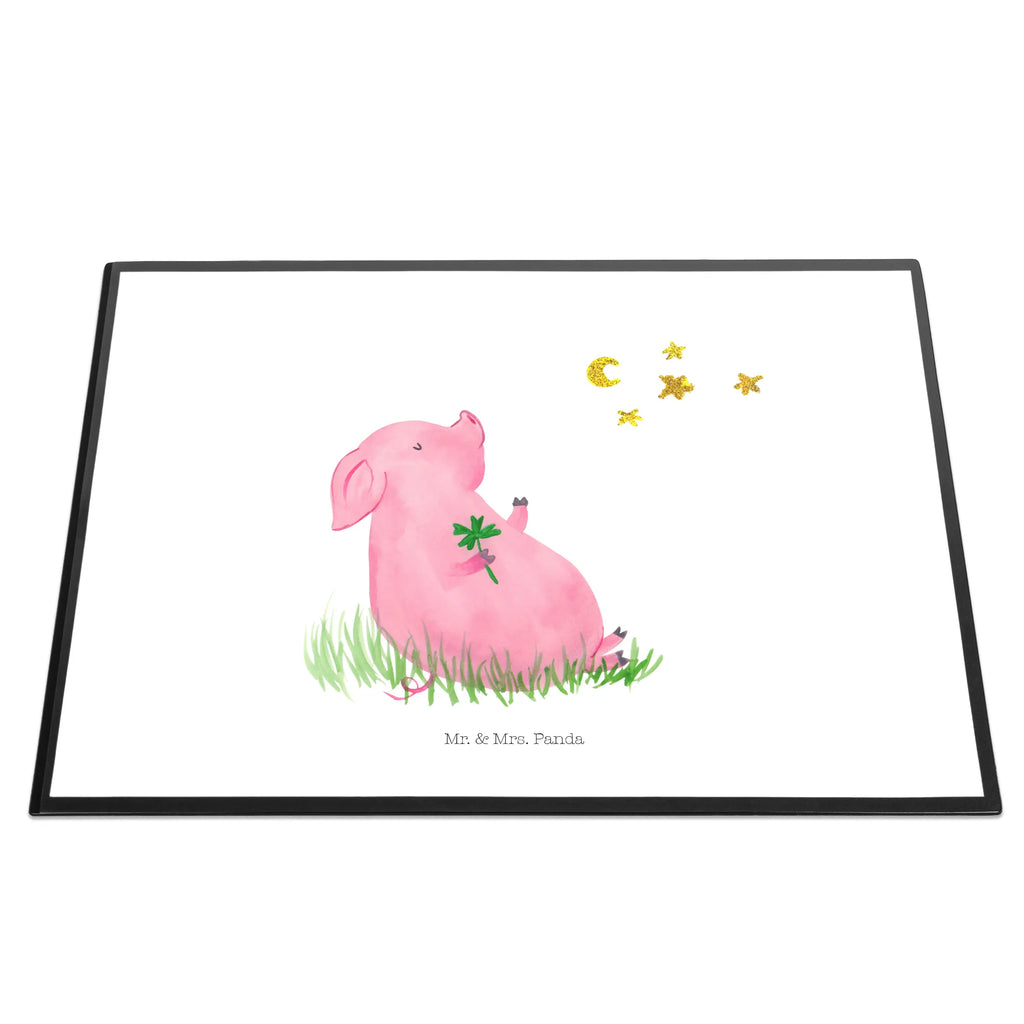 Schreibtischunterlage Schwein Glück Bürobedarf, Schreibwaren, Schreibtisch Unterlagen, Büroartikel, Schreibtischauflage, Schreibtischunterlage Groß, Schreibunterlage, Tiermotive, Gute Laune, lustige Sprüche, Tiere, Motivation, Sterne, Ziele, Träume, Schwein, Sernchen, Schweinchen, Glücksbringer, Glücksschwein. Glück