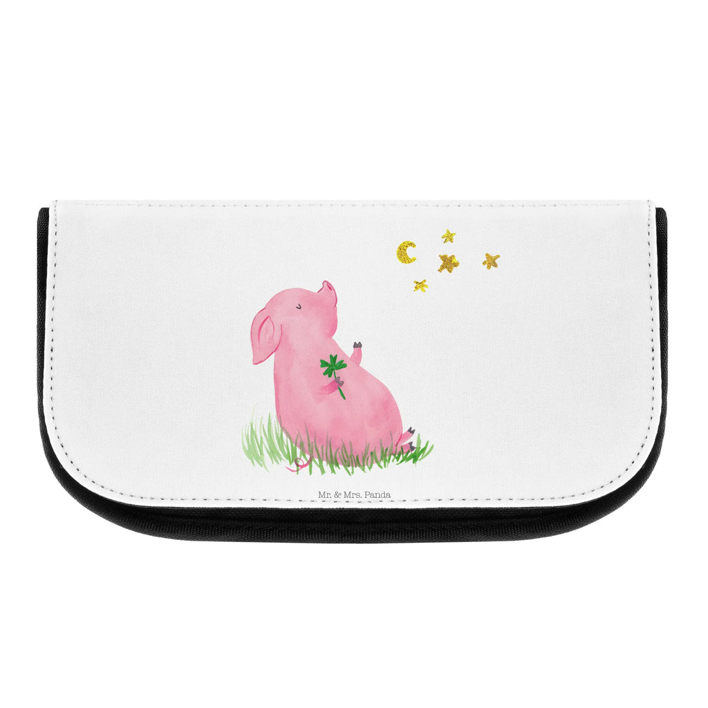 Kosmetiktasche Schwein Glück Necessaire, Kosmetiktasche, toilettenbeutel, Waschtasche, kleines Täschchen, Schminkbeutel, Toilettentasche, utensilientasche, reiseschminktasche, Beauty Bag, beauty case, hygiene tasche, beauty tasche, Beautybag, Kulturbeutel, Reisenecessaires, reise kosmetiktasche, Schminktäschchen, bad tasche, Organizer Tasche, Waschbeutel, kosmetik beutel, kosmetiktäschchen, zubehörtasche, Make-Up Bag, Schminktasche, kulturtäschchen, Kulturtasche, Tiere, Tiermotive, Gute Laune, Lustige Sprüche, Sterne, Glücksschwein. Glück, Träume, Motivation, Schwein, Glücksbringer, Sernchen, Ziele, Schweinchen