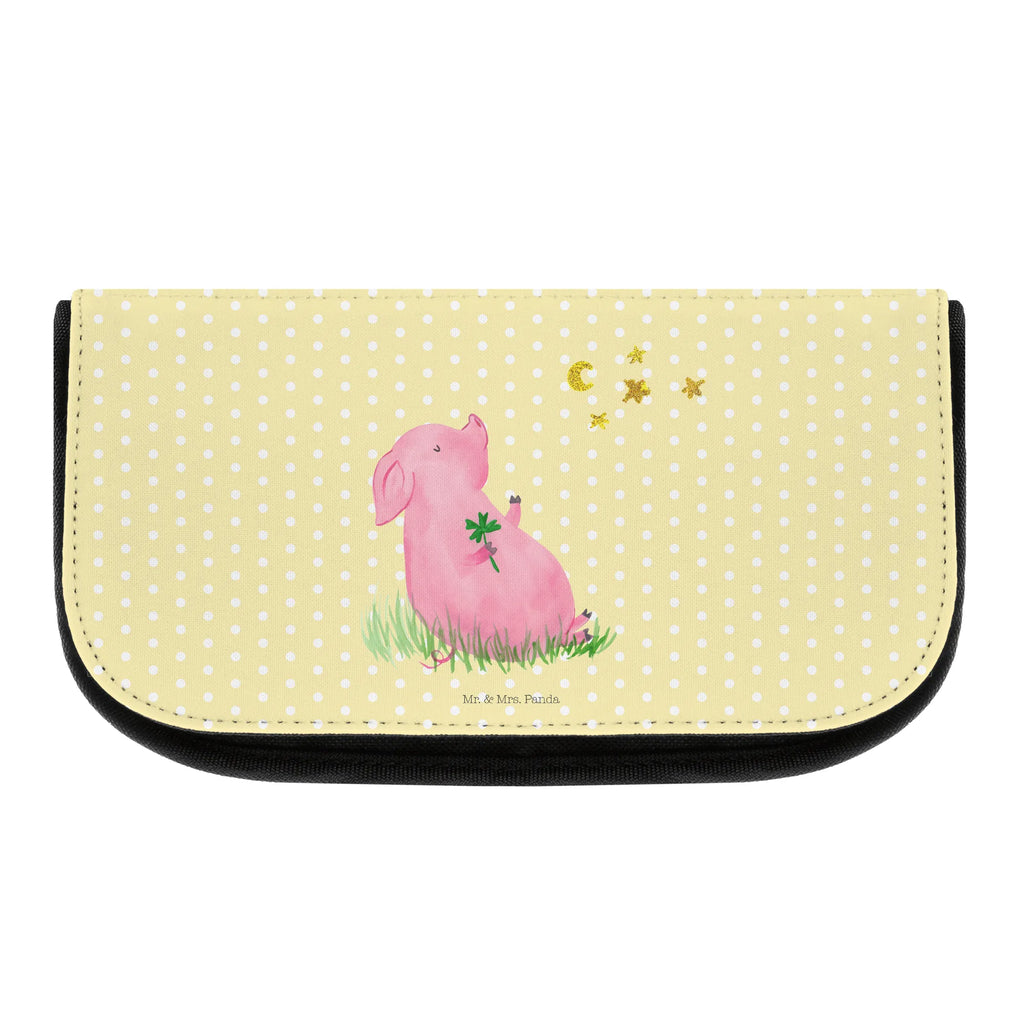 Kosmetiktasche Schwein Glück Necessaire, Kosmetiktasche, toilettenbeutel, Waschtasche, kleines Täschchen, Schminkbeutel, Toilettentasche, utensilientasche, reiseschminktasche, Beauty Bag, beauty case, hygiene tasche, beauty tasche, Beautybag, Kulturbeutel, Reisenecessaires, reise kosmetiktasche, Schminktäschchen, bad tasche, Organizer Tasche, Waschbeutel, kosmetik beutel, kosmetiktäschchen, zubehörtasche, Make-Up Bag, Schminktasche, kulturtäschchen, Kulturtasche, Tiere, Tiermotive, Gute Laune, Lustige Sprüche, Sterne, Glücksschwein. Glück, Träume, Motivation, Schwein, Glücksbringer, Sernchen, Ziele, Schweinchen