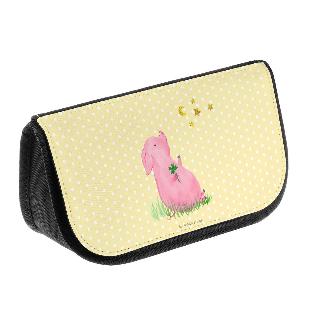 Kosmetiktasche Schwein Glück Necessaire, Kosmetiktasche, toilettenbeutel, Waschtasche, kleines Täschchen, Schminkbeutel, Toilettentasche, utensilientasche, reiseschminktasche, Beauty Bag, beauty case, hygiene tasche, beauty tasche, Beautybag, Kulturbeutel, Reisenecessaires, reise kosmetiktasche, Schminktäschchen, bad tasche, Organizer Tasche, Waschbeutel, kosmetik beutel, kosmetiktäschchen, zubehörtasche, Make-Up Bag, Schminktasche, kulturtäschchen, Kulturtasche, Tiere, Tiermotive, Gute Laune, Lustige Sprüche, Sterne, Glücksschwein. Glück, Träume, Motivation, Schwein, Glücksbringer, Sernchen, Ziele, Schweinchen