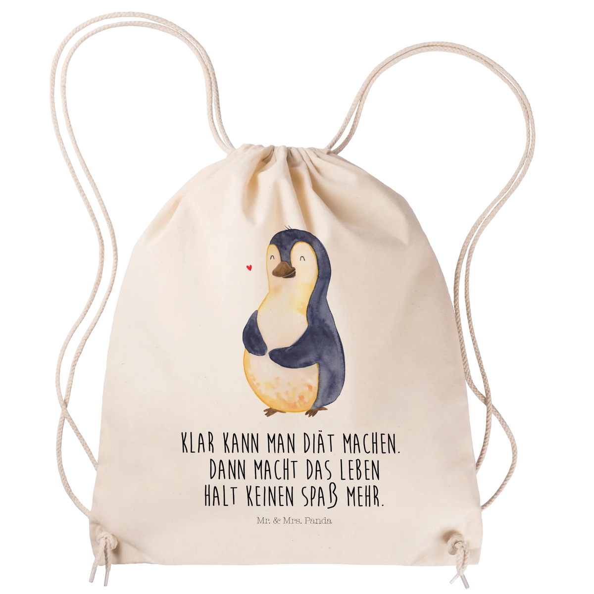 Drawstring bag Penguin diet North Pole, Penguins, diet, self-love, self-respect, penguins, weight, losing weight, body love