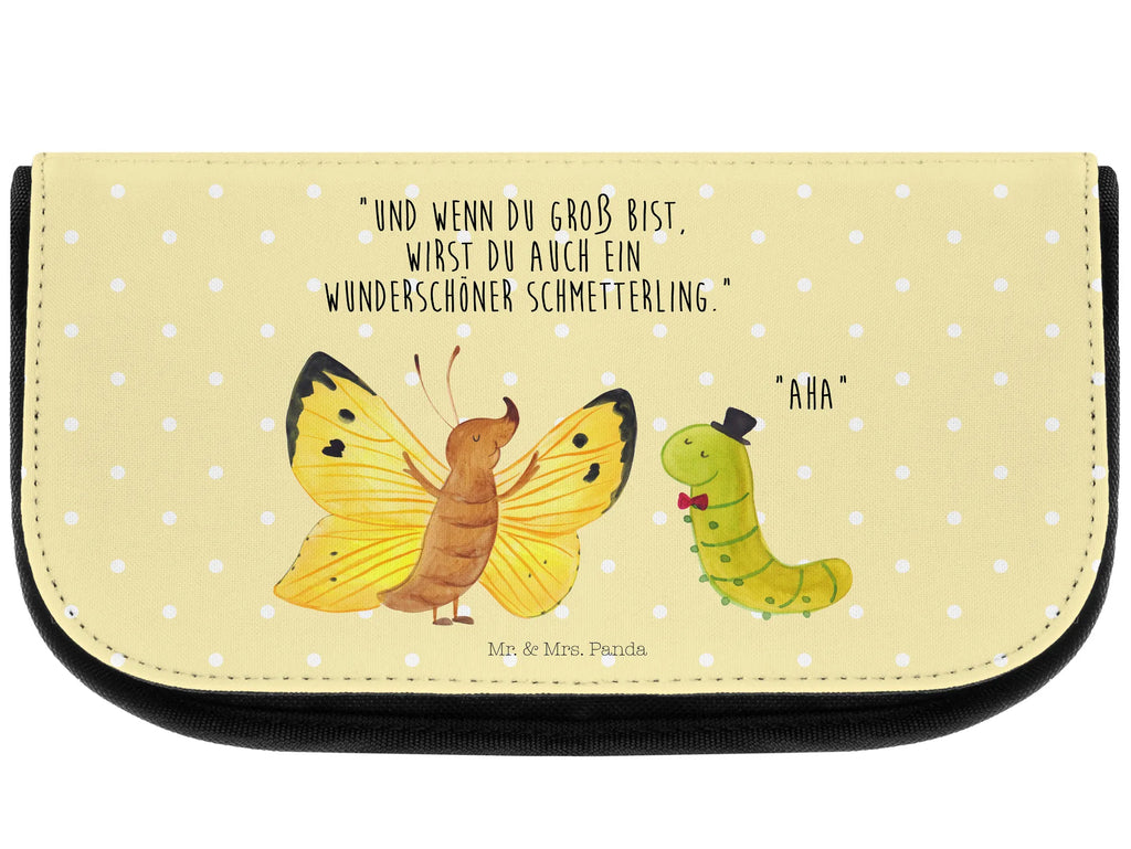 Kosmetiktasche Raupe Schmetterling utensilientasche, kosmetik beutel, Reisenecessaires, toilettenbeutel, zubehörtasche, Necessaire, beauty tasche, Organizer Tasche, kulturtäschchen, Waschtasche, Kosmetiktasche, Kulturtasche, kleines Täschchen, beauty case, Waschbeutel, reise kosmetiktasche, Beauty Bag, Schminkbeutel, Schminktäschchen, Schminktasche, Kulturbeutel, Toilettentasche, bad tasche, Make-Up Bag, Beautybag, hygiene tasche, reiseschminktasche, kosmetiktäschchen, Lustige Sprüche, Tiere, Tiermotive, Gute Laune, Kokon, Schönheit, Raupe, Erwachsen Werden, Hütchen, Hut, Entwicklung, Zitronenfalter, Aufwachsen, Schmetterling