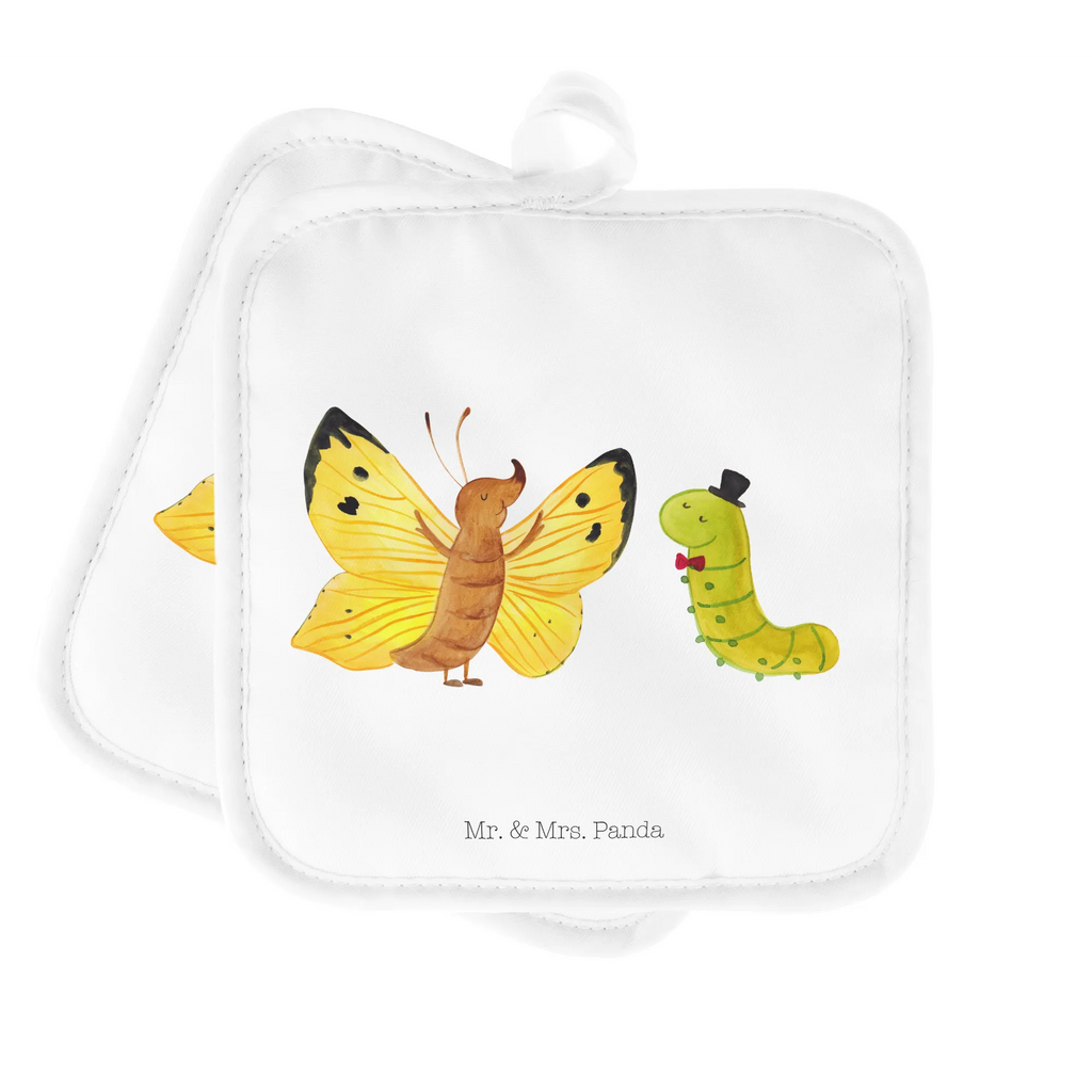 2er Set Topflappen  Raupe & Schmetterling Ofenhandschuhe, Topflappenset, Topflappen lustig, Topfuntersetzer, Topflappen, Topflappen Set, Schöne Topflappen, Topflappen 2er Set, Topfhandschuhe, Topfhandschuh, Topflappen mit Spruch, Ofenhandschuh, Tiermotive, Gute Laune, lustige Sprüche, Tiere, Schönheit, Entwicklung, Raupe, Schmetterling, Kokon, Aufwachsen, Hütchen, Erwachsen werden, Hut, Zitronenfalter