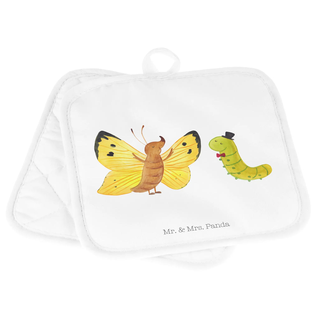 2er Set Topflappen  Raupe & Schmetterling Ofenhandschuhe, Topflappenset, Topflappen lustig, Topfuntersetzer, Topflappen, Topflappen Set, Schöne Topflappen, Topflappen 2er Set, Topfhandschuhe, Topfhandschuh, Topflappen mit Spruch, Ofenhandschuh, Tiermotive, Gute Laune, lustige Sprüche, Tiere, Schönheit, Entwicklung, Raupe, Schmetterling, Kokon, Aufwachsen, Hütchen, Erwachsen werden, Hut, Zitronenfalter