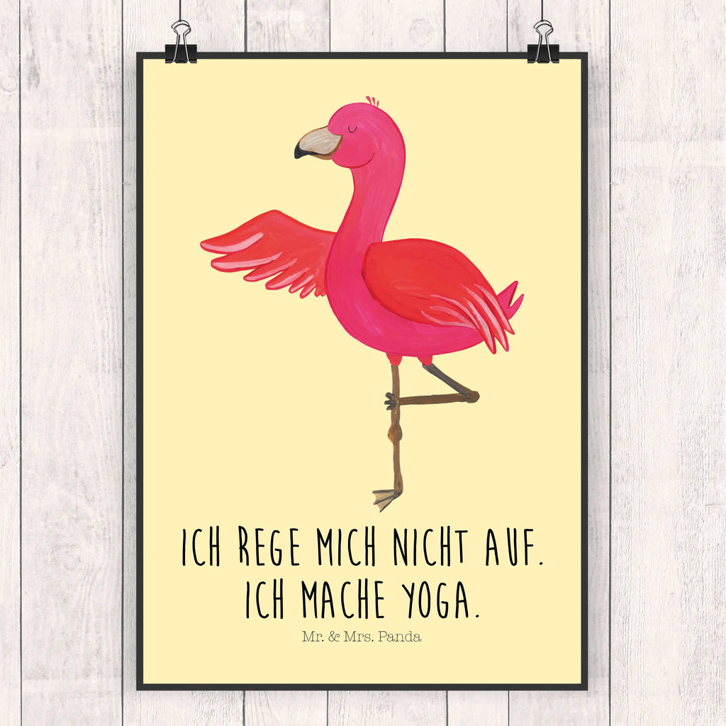 Plakat Flamingo joga wanddeko, Bild für Wand, drucke, grafikposter, Wanddekoration, Wandposter, Designposter, Wandschmuck, Mr. & Mrs. Panda Poster, Posterdruck, kunstposter, Wanddeko Bild, kunst für die wand, Deko Bild, Wandbild, wandkunst, wanddruck, Bild, kunstdruck poster, Plakat, Poster, Kunstdruck, Flamingo, Yoga, Ärger, Namaste, Achtsamkeit, Tiefenentspannung, Aufregen, Entspannung, Yoga-Übung, Vogel