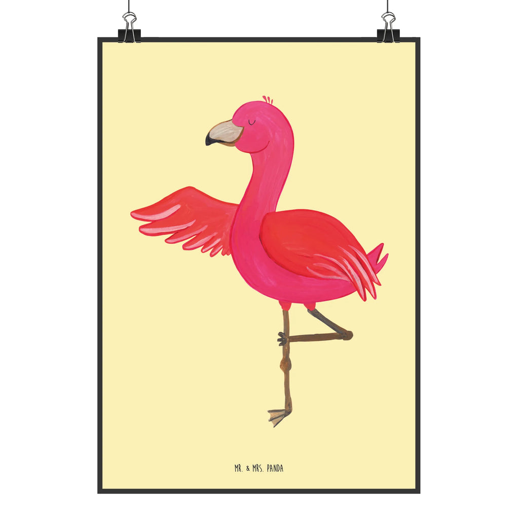 Plakat Flamingo joga wanddeko, Bild für Wand, drucke, grafikposter, Wanddekoration, Wandposter, Designposter, Wandschmuck, Mr. & Mrs. Panda Poster, Posterdruck, kunstposter, Wanddeko Bild, kunst für die wand, Deko Bild, Wandbild, wandkunst, wanddruck, Bild, kunstdruck poster, Plakat, Poster, Kunstdruck, Flamingo, Yoga, Ärger, Namaste, Achtsamkeit, Tiefenentspannung, Aufregen, Entspannung, Yoga-Übung, Vogel