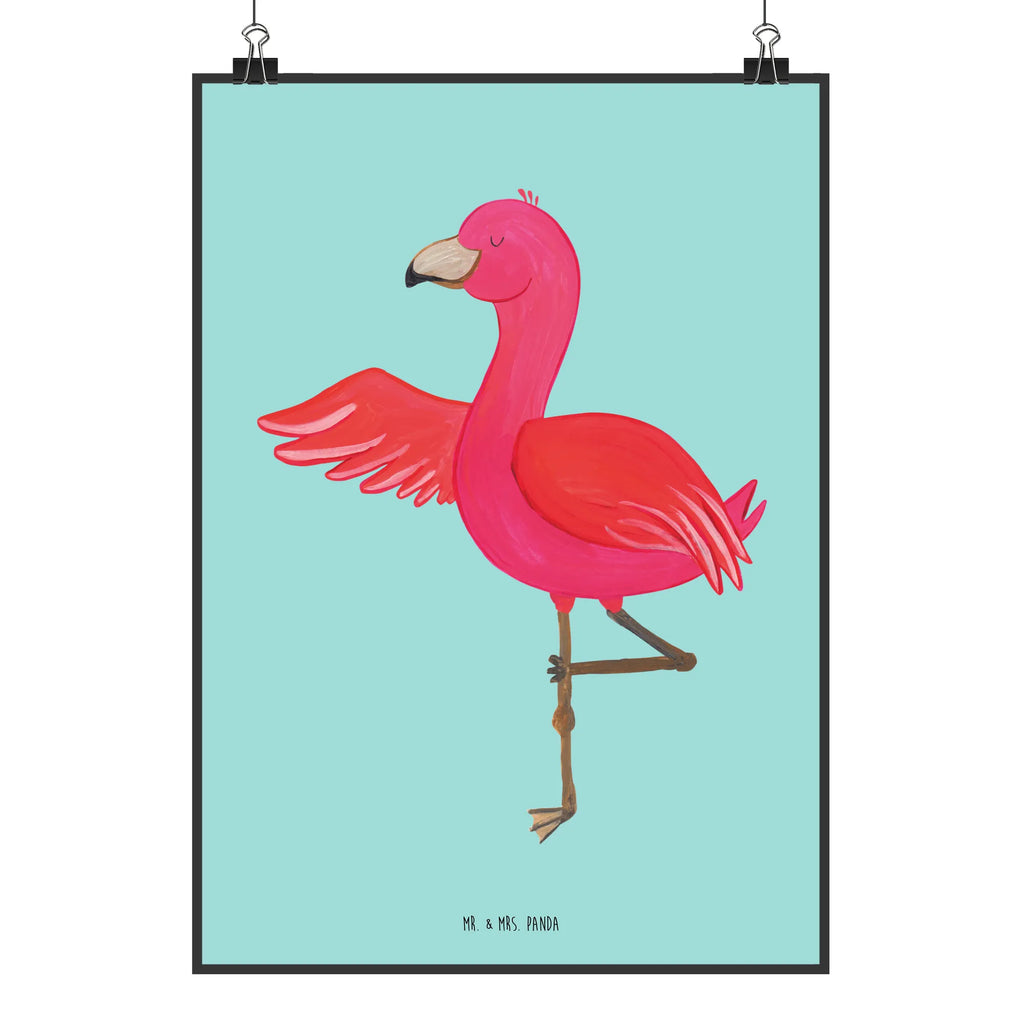 Plakat Flamingo joga wanddeko, Bild für Wand, drucke, grafikposter, Wanddekoration, Wandposter, Designposter, Wandschmuck, Mr. & Mrs. Panda Poster, Posterdruck, kunstposter, Wanddeko Bild, kunst für die wand, Deko Bild, Wandbild, wandkunst, wanddruck, Bild, kunstdruck poster, Plakat, Poster, Kunstdruck, Flamingo, Yoga, Ärger, Namaste, Achtsamkeit, Tiefenentspannung, Aufregen, Entspannung, Yoga-Übung, Vogel