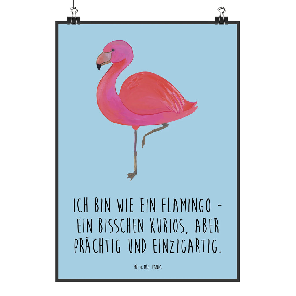 Poster Flamingo Classic Wanddekoration, Mr. & Mrs. Panda Poster, Handgemaltes Poster, Poster, Wandposter, Küchenposter, Posterdruck, Bild, Kunstdruck, Designposter, Wanddeko, Raumdekoration, Kinderposter, Wanddeko Bild, Flamingo, Freundinnen, Einzigartig, Freundin, Außenseiter, Tochter, Selbstliebe, ich, Sohn, Stolz, Spruch, Geschwister, für mich