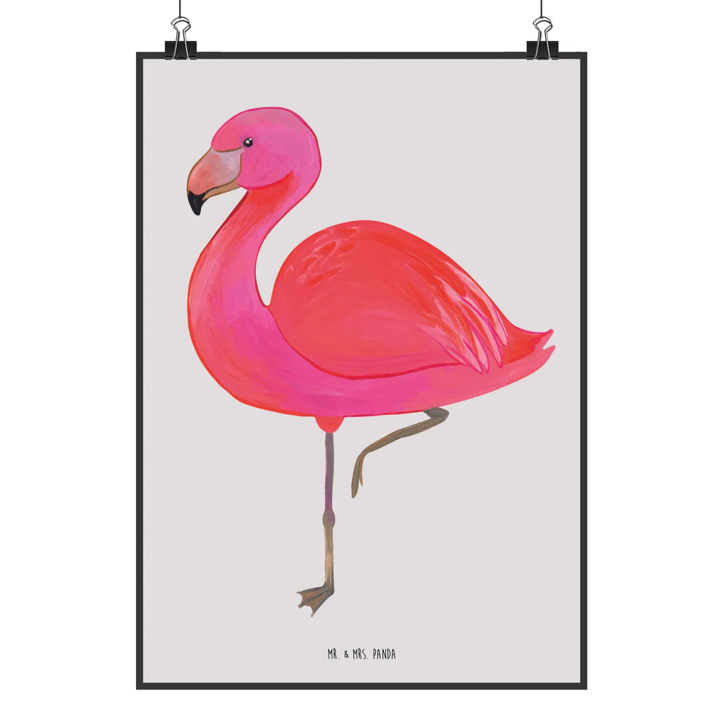 Poster Flamingo Classic Wanddekoration, Mr. & Mrs. Panda Poster, Handgemaltes Poster, Poster, Wandposter, Küchenposter, Posterdruck, Bild, Kunstdruck, Designposter, Wanddeko, Raumdekoration, Kinderposter, Wanddeko Bild, Flamingo, Freundinnen, Einzigartig, Freundin, Außenseiter, Tochter, Selbstliebe, ich, Sohn, Stolz, Spruch, Geschwister, für mich