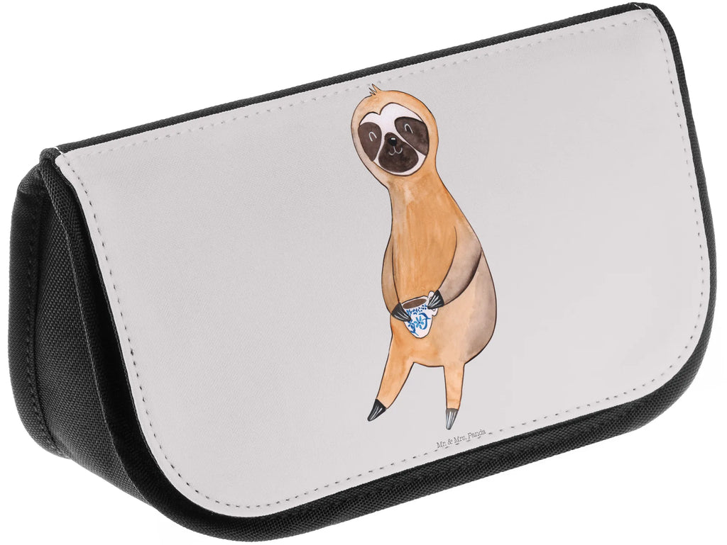 Cosmetics bag sloth Coffee Schminktäschchen, Necessaire, kleines Täschchen, bad tasche, utensilientasche, Toilettentasche, Waschbeutel, Make-Up Bag, Kosmetiktasche, Reisenecessaires, Kulturtasche, kulturtäschchen, hygiene tasche, Beautybag, Schminktasche, Schminkbeutel, Kulturbeutel, zubehörtasche, kosmetik beutel, Organizer Tasche, beauty tasche, beauty case, reise kosmetiktasche, reiseschminktasche, Beauty Bag, toilettenbeutel, Waschtasche, kosmetiktäschchen, Faultier, Faultier Geschenk, Faultier Deko, Frühaufsteher, Lieblingstier, Kaffeetasse, Erster Kaffee, Kaffeegetränk, Kaffee, Faultiere, Morgenmuffel, faul, Genießer, Coffee
