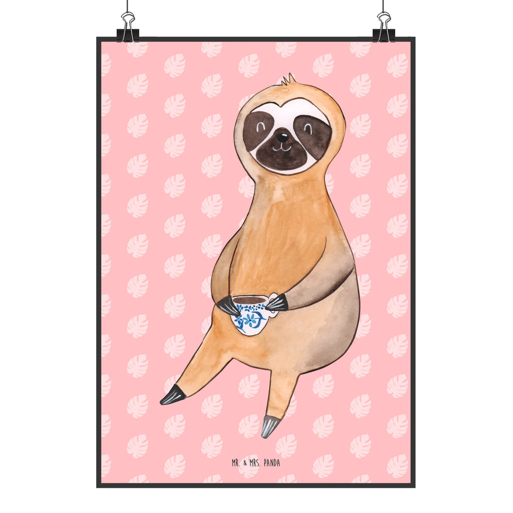 Poster sloth Coffee Plakat, Wandposter, kunst für die wand, kunstposter, wandkunst, wanddruck, Designposter, Kunstdruck, wanddeko, Bild für Wand, Wandbild, Wanddeko Bild, Mr. & Mrs. Panda Poster, Deko Bild, Wanddekoration, Posterdruck, Wandschmuck, grafikposter, kunstdruck poster, drucke, Poster, Bild, Faultier Deko, Faultier Geschenk, Faultier, Frühaufsteher, Coffee, Faultiere, Kaffee, Kaffeetasse, Genießer, Kaffeegetränk, Erster Kaffee, Morgenmuffel, Lieblingstier, faul