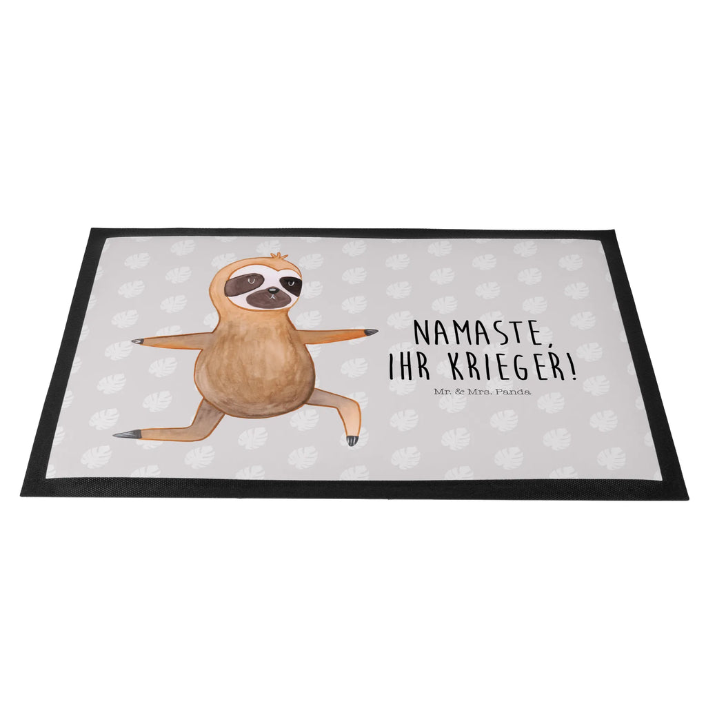 Fußmatte Faultier Yoga flurmatte, Haustürmatte, türmatten, Fußabtreter, abstreifer, Schmutzmatte, Schmutzfangmatte, schmutzfangmatten, Fußabstreifer, Eingangsteppich, Schuhabstreifer, Fußmatten, Abtretmatte, fußmatte, Schmutzfänger, Schmutzfangteppich, Sauberlaufmatte, außenmatte, hausmatte, Fussmatte, matte haustür, sauberlaufmatten, Abtreter, Türvorleger, Eingangsmatte, Türmatte, Faultier Deko, Faultier, Faultier Geschenk, Entspannung, Krieger, Faultiere, Lieblingstier, Gelassenheit, Meditation, Namaste, Yogaübungen, faul, Atmung, Yoga
