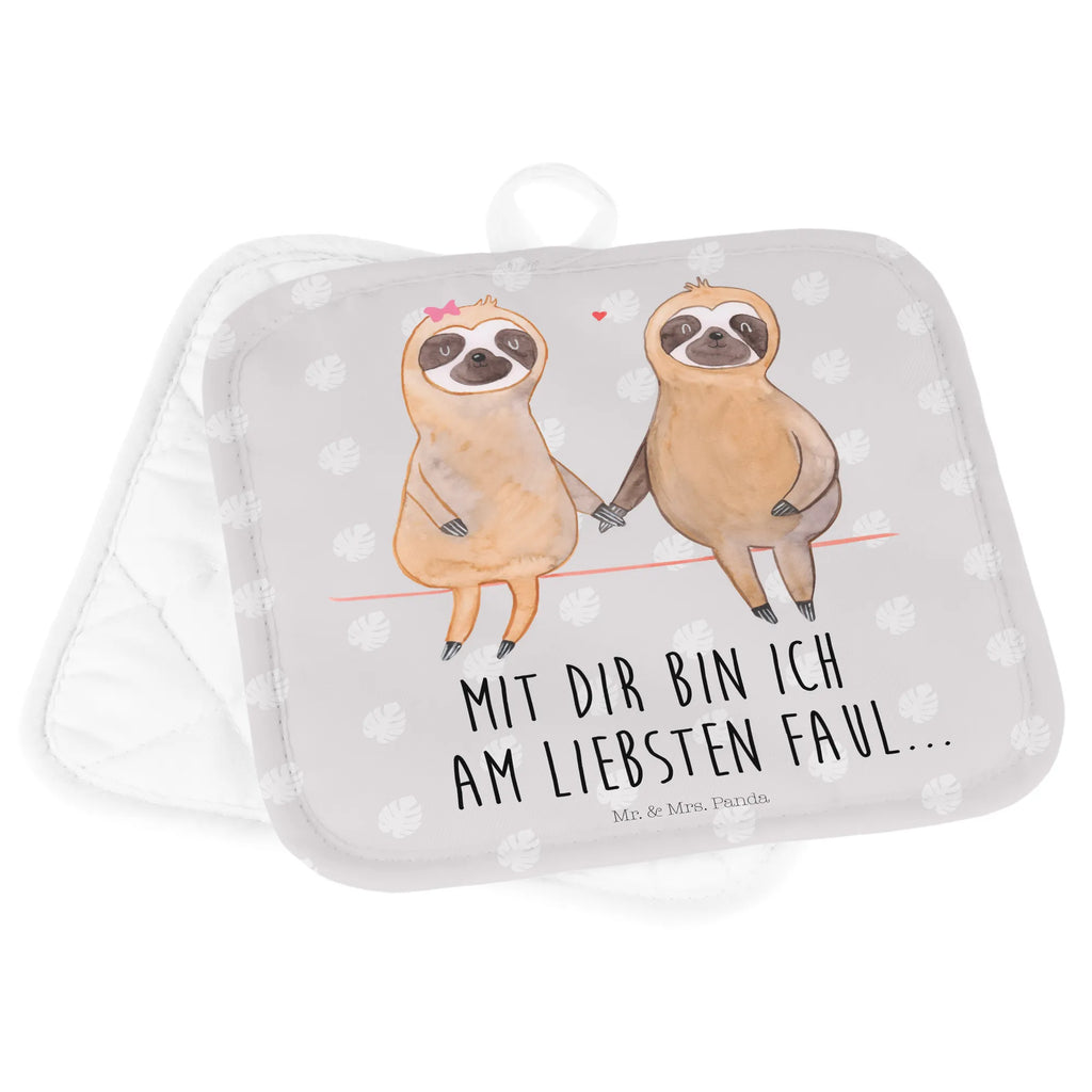 2er Set Topflappen  Faultier Pärchen Topfuntersetzer, 2er Set Topflappen, topfhalter, Topflappenset, Topflappen Set, Topflappen 2er Set, Topfhandschuhe, Topflappen, Faultier, Faultier Geschenk, Faultier Deko, Liebe, Faultierliebe, Beziehung, Langsamkeit, Gemeinsam, Pärchen, Lieblingstier, Verliebt, Faultiere, Liebespaar, Faultierpärchen, Relaxen, faul, Verlobt
