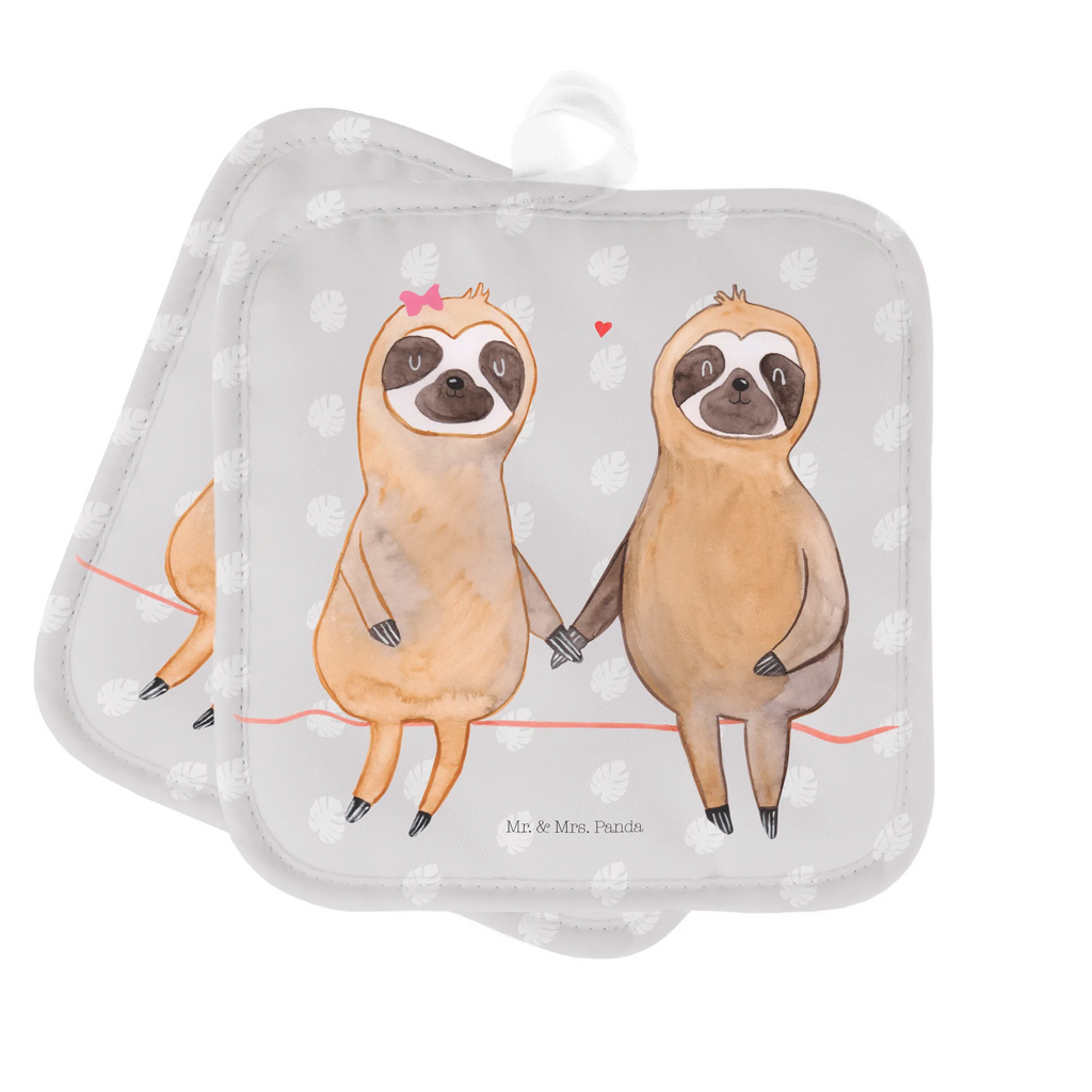 2er Set Topflappen  Faultier Pärchen Topfuntersetzer, 2er Set Topflappen, topfhalter, Topflappenset, Topflappen Set, Topflappen 2er Set, Topfhandschuhe, Topflappen, Faultier, Faultier Geschenk, Faultier Deko, Liebe, Faultierliebe, Beziehung, Langsamkeit, Gemeinsam, Pärchen, Lieblingstier, Verliebt, Faultiere, Liebespaar, Faultierpärchen, Relaxen, faul, Verlobt
