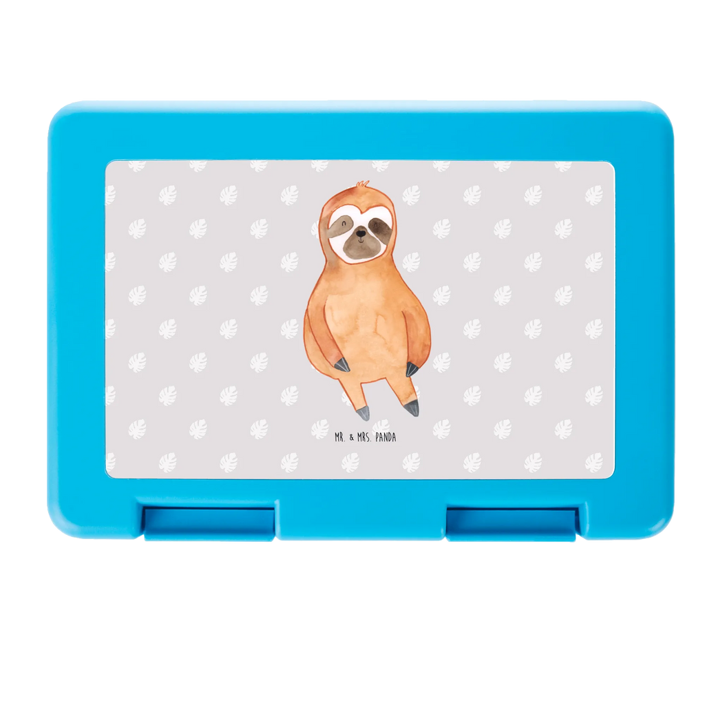 Pudełko na kanapki leniwiec Zadowolony Brotbox, Snackbox, Lunch box, Butterbrotdose, Brotzeitbox, Faultier, Faultier Geschenk, Faultier Deko, Faultiere, faul, Lieblingstier, Pause, relaxen, Glück, glücklich, zufrieden, happy, Zufriedenheit, Gelassenheit, Ruhe, Frieden